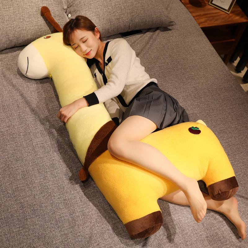 Large Animal Dinosaur Pink Unicorn Doll Plush Toy Doll Girl Sleeping Long Leg Puppet Doll