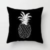 Simple Black and White Pattern Pillowcase Office Living Room Car Ornaments Home Pillowcase