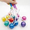 6Pcs Novelty Collision Ball Toy Random Color Children's Park Balls  Educational Toys