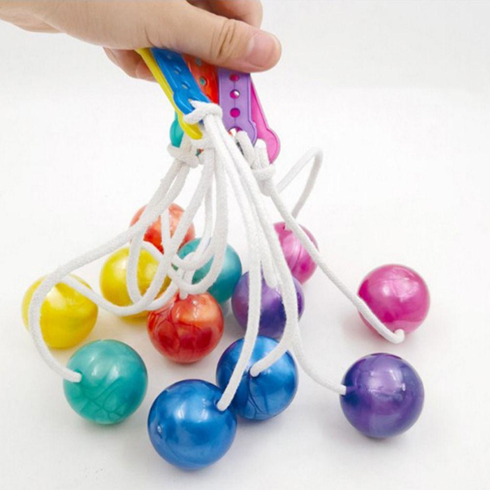 6Pcs Novelty Collision Ball Toy Random Color Children's Park Balls  Educational Toys