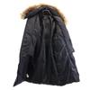 BCBGMAXAZRIA Down Coat S Black Series Hood Women Used