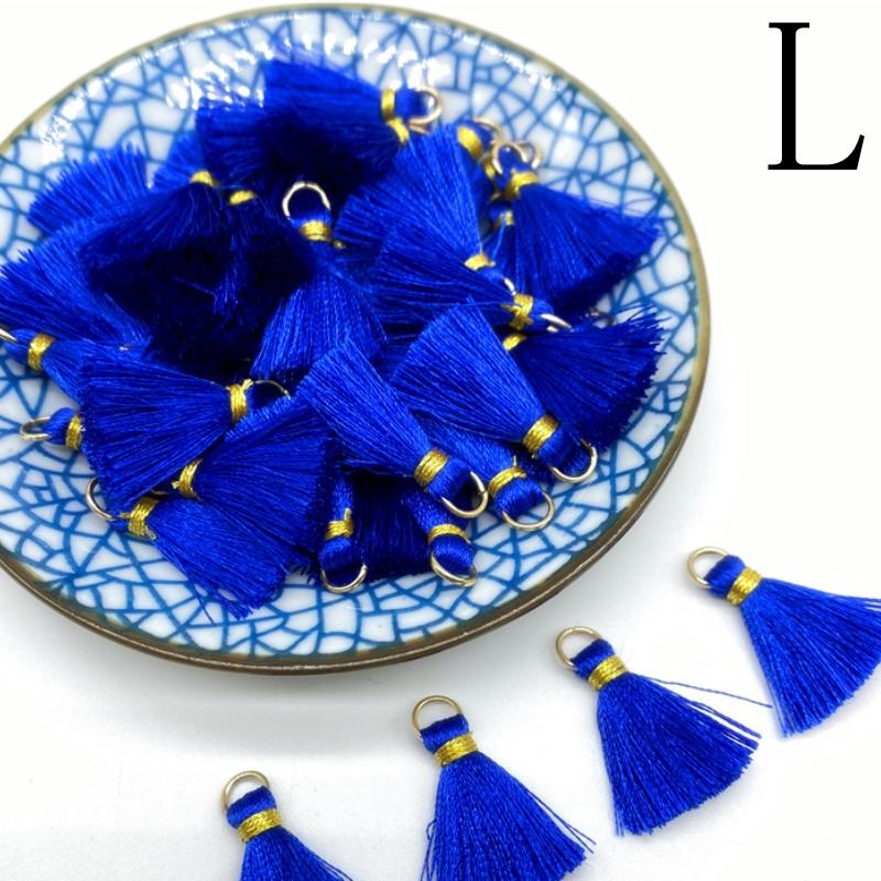 100-10pcs Polyester Trim Fringe Tassel Sewing Curtains Accessories DIY Keychain Cellphone Straps Pendant Tassels Jewelry Making