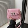 High end Textured Fashionable Small Bag for Women New Style Popular Versatile Fashion Hot Small Square Bag Crossbody Bag Shoulder Bag