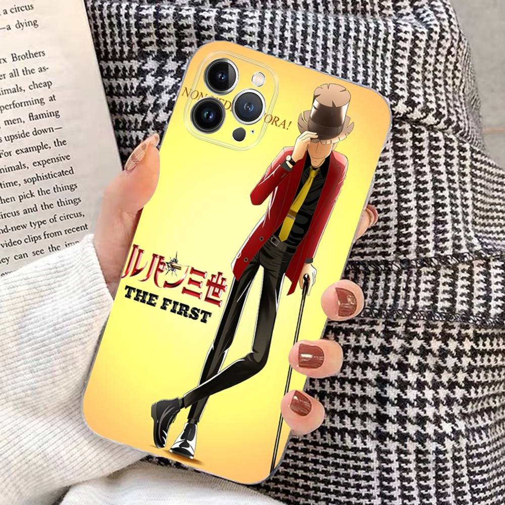 Lupin III Comics Phone Case For IPhone 17 16 15 14 13 12 11 Pro Max 13 12 Mini 17Air 16e Clear Cases