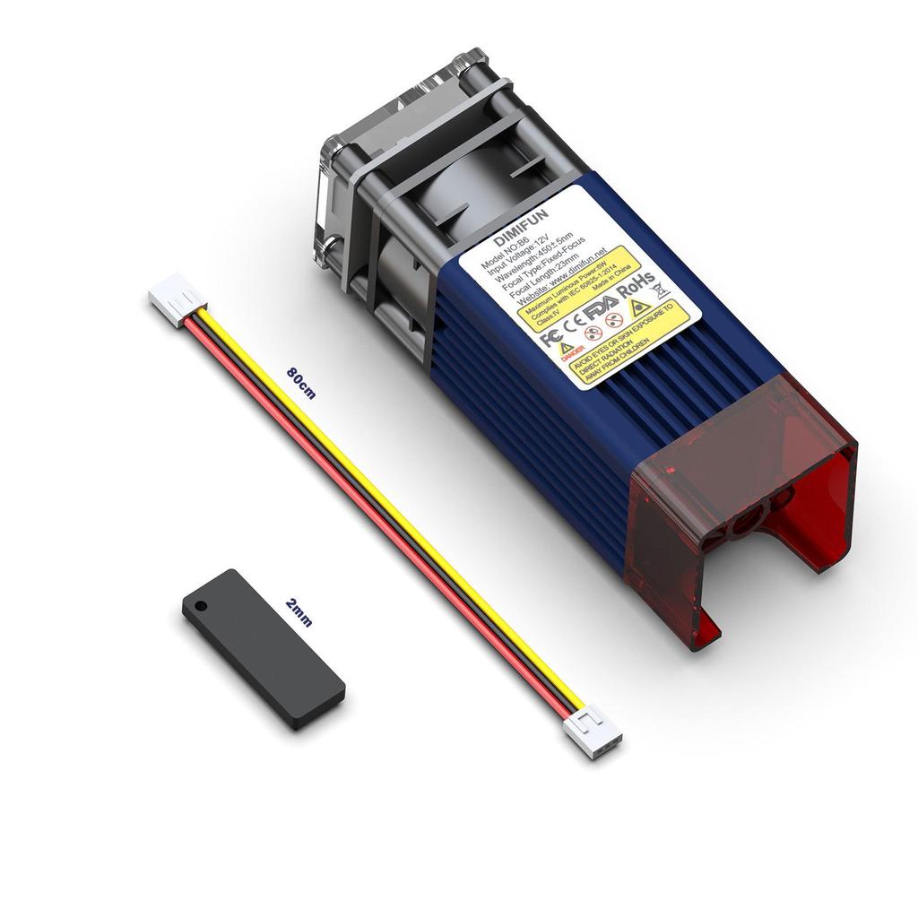 Laser Engraving & Cutting Machine with Laser Head Module for DIY Marking & Printing