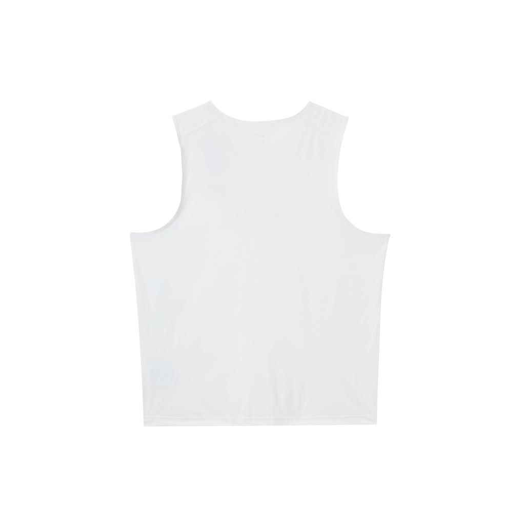 Nike Tank Tops Men's White Crew Neck Moderate Straight Fit DV9842-100