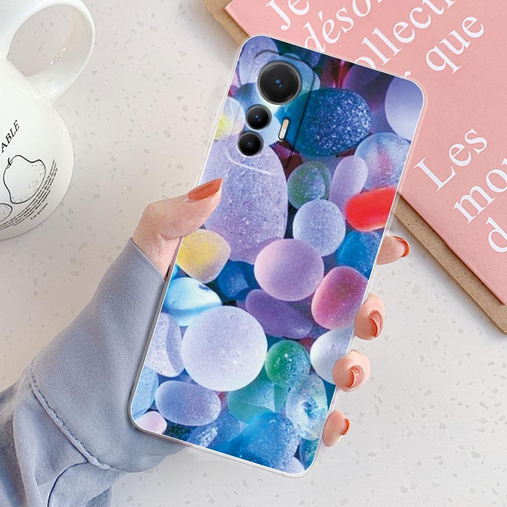 For Xiaomi 12 Lite Case Back Cover For Xiaomi 12 Lite 5G Girls New Clear Phone Funda Soft Silicone Case For Xiaomi 12 Lite Coque