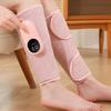Leg Massager 3-Level Intensity Thigh Calf Massager Wireless Portable Vibration Pressure Massager for Circulation Relief Auto Shutdown Leg Fatigue