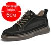 Men's Retro High-Top Sneakers | Thick-Soled, Casual, Invisible 6cm Height Boost, Autumn Trend