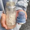 Clear Body Sport Water Bottle 650ml Tea Strainer Bottle Handy Plastic Water Bottle  Daily Use