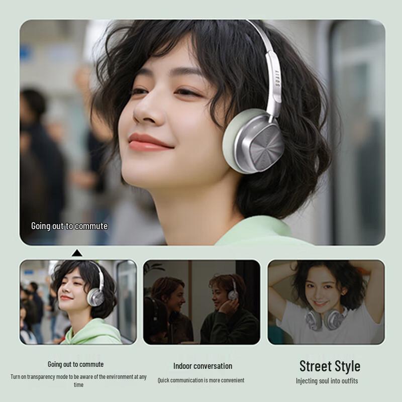Soaiy Z01 Over-Ear Wireless Bluetooth Headset
