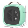 Xiaomi Tragbare Mini-Heizgeräte Haushalt Desktop Stumm Schnellheizend Wärmer Ventilator 500W PTC-Keramik Warmluftheizgeräte für Innen Büro Winter