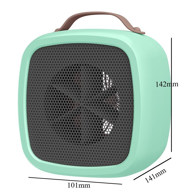 Xiaomi Tragbare Mini-Heizgeräte Haushalt Desktop Stumm Schnellheizend Wärmer Ventilator 500W PTC-Keramik Warmluftheizgeräte für Innen Büro Winter