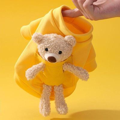 Autumn/Winter Bear Sweater for Poodles, French Bulldogs, Cats, Teddies & Small-Medium Dogs