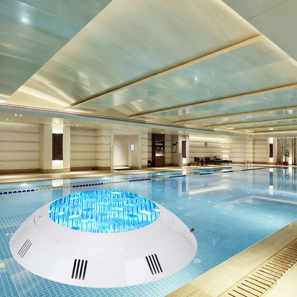 AC12V 72W 360LED Waterproof Pool Light Multicolor RGB Underwater Lamp with Remote Control