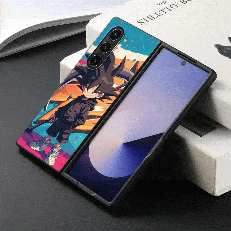 

Case for Samsung Galaxy Z Fold 7 6 5 4 3 ZFold3 ZFold7 ZFold4 ZFold6 ZFold5 Back Phone Cover Dragon Ball Graffiti Goku Galaxy Z Fold6