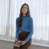 Laengsseon Ls_Crew Neck Lightweight Knit Top_4Color