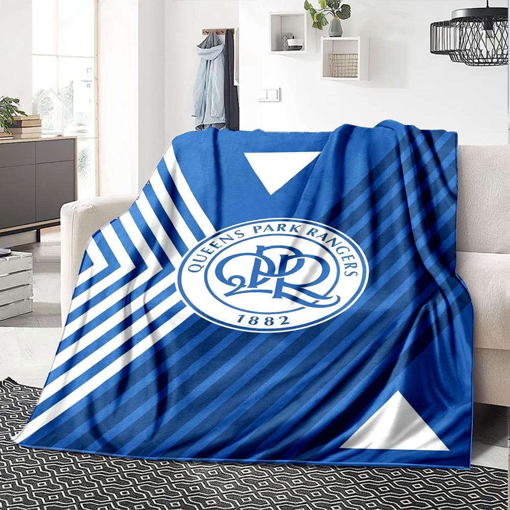 Queens Park Rangers fc Druck Flanelldecke Hohe Qualität Warm Bequem Decke für Alle Jahreszeiten Perfekt für Geschenke Heimdekoration