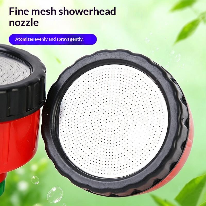 Garden Seedling Watering Sprinkler Head Fine Mist Plastic Irrigation Sprayer Connector Fitting For Yard Lawn Plant Watering