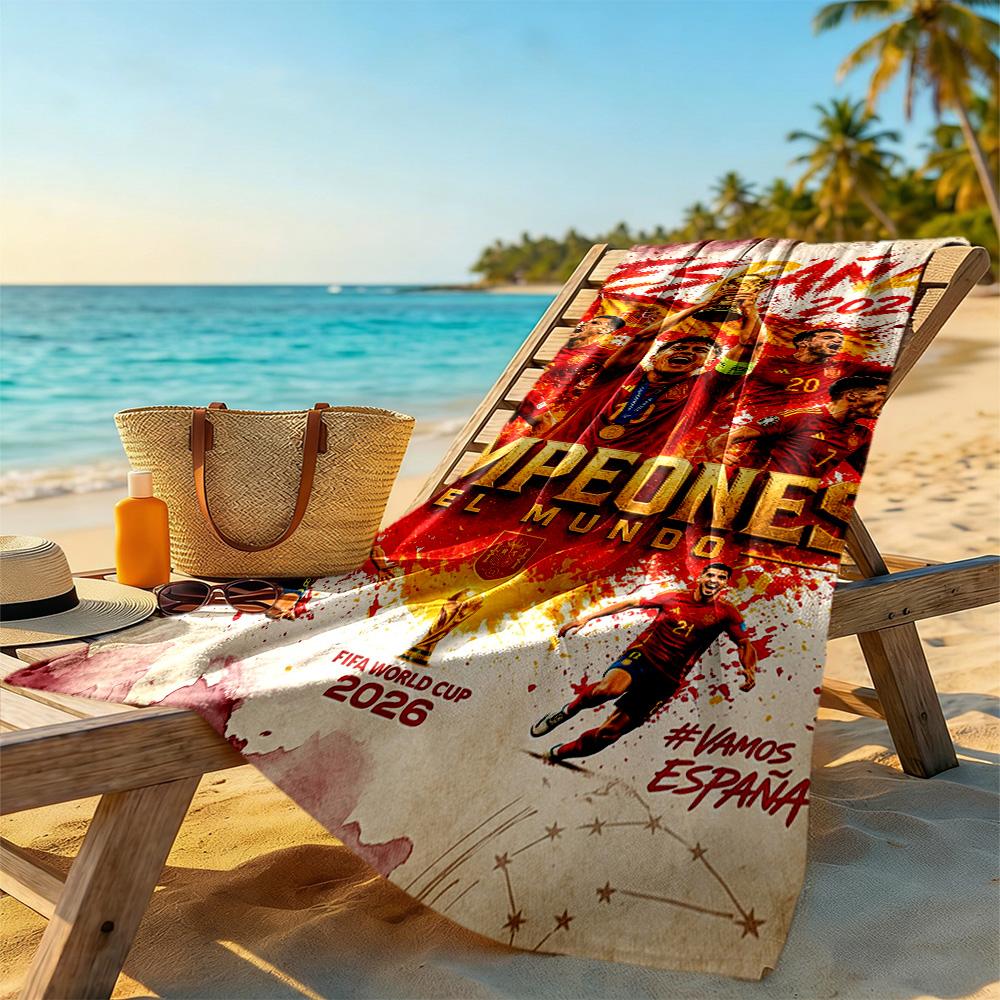 Galatasaray Beach Towel Super Soft & Absorbent Comfortable Lightweight Suitable for Swimming, Gym, Camping, Yoga Vacation