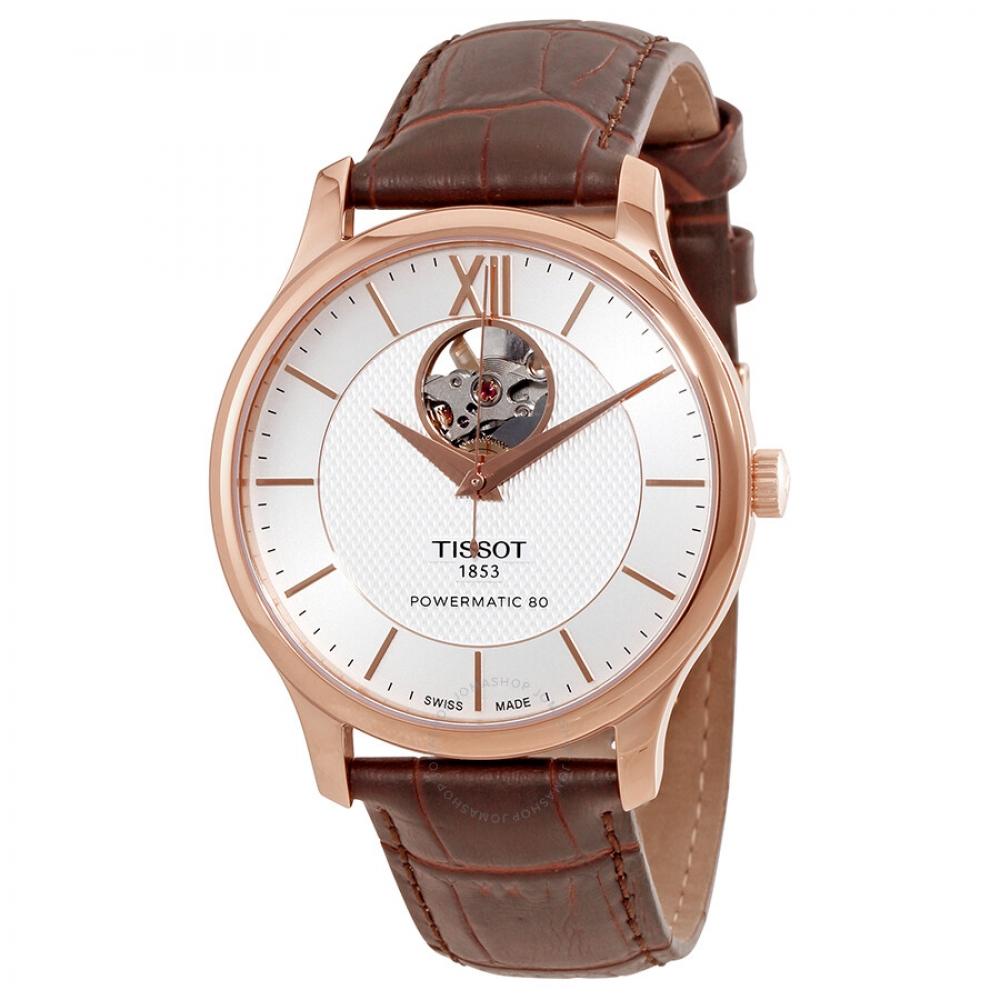 Tissot T ClaSSic TradiTion auTomaTic Silver Dial Men S waTch T063.907.36.038.00