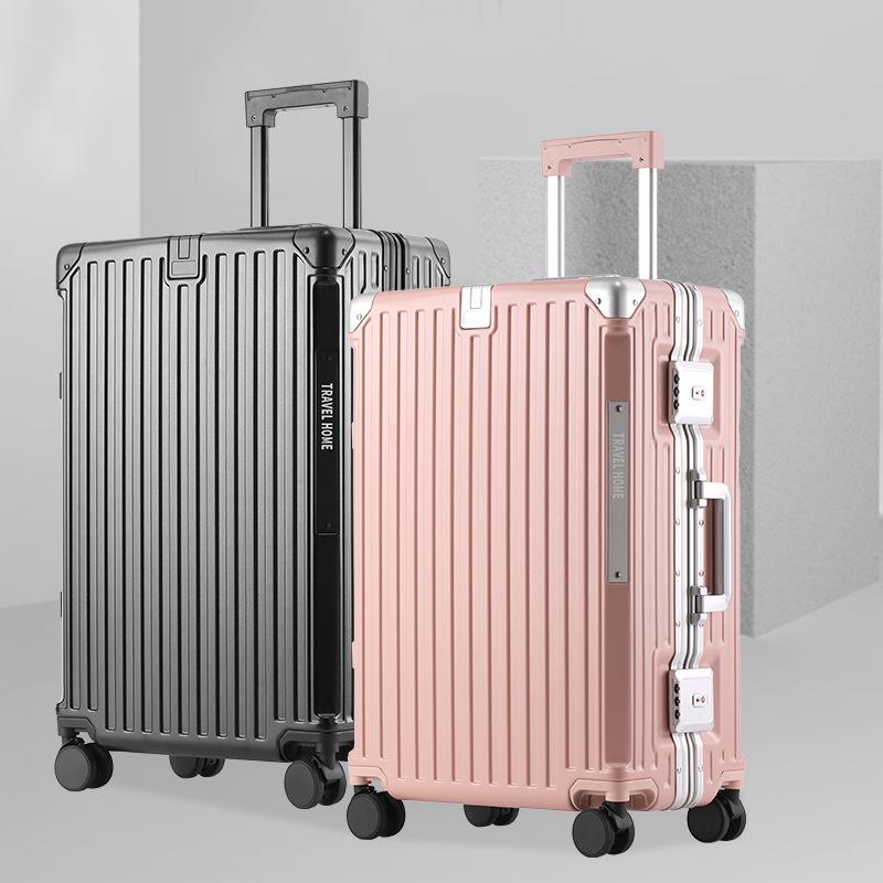 20-calowy Wielofunkcyjny Bagaż Podręczny Wysokiej Jakości z Kółkami Hamulcowymi i Ładowarką