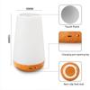 Creative Wood Grain Remote Control Touch Night Light: 13-Color Bedside Table Lamp