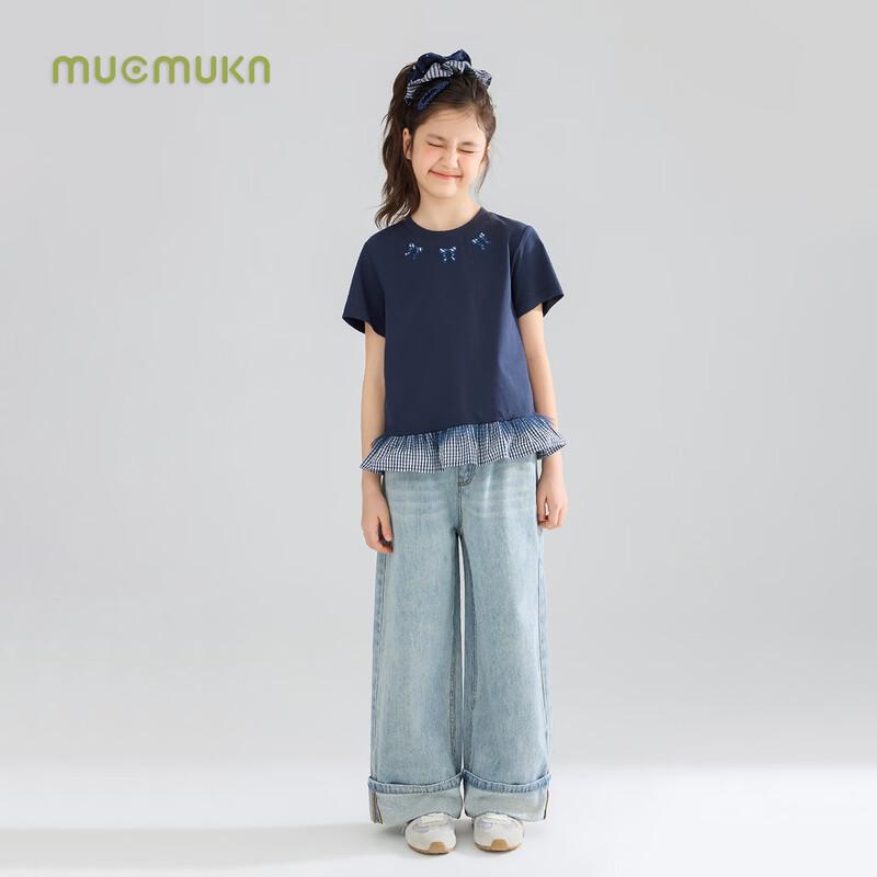Girls' Sorona Cool-Touch Cotton Bow T-shirt