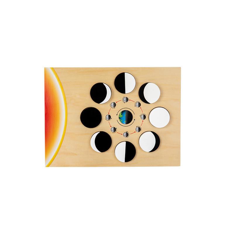 

Wooden Solar System Puzzle With Planet And Moon Phases For Early Learning And Educational Play MoonPhases