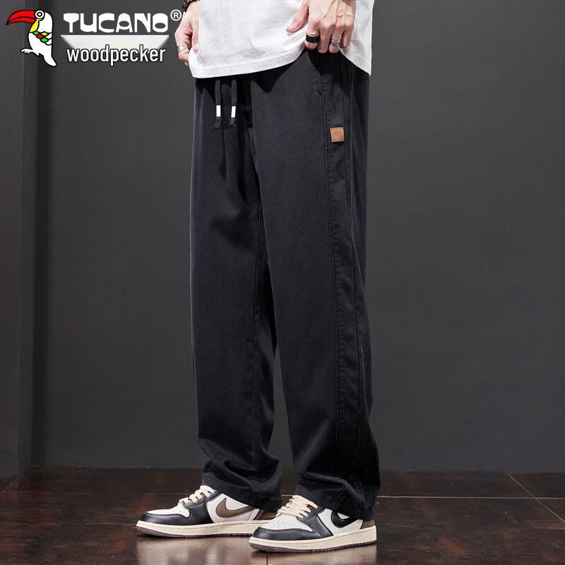 Tucano Men's Casual Straight-Leg Workwear Pants