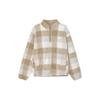 Club Winterized Half Zip Men Khaki Light Bone White FZ0898-247