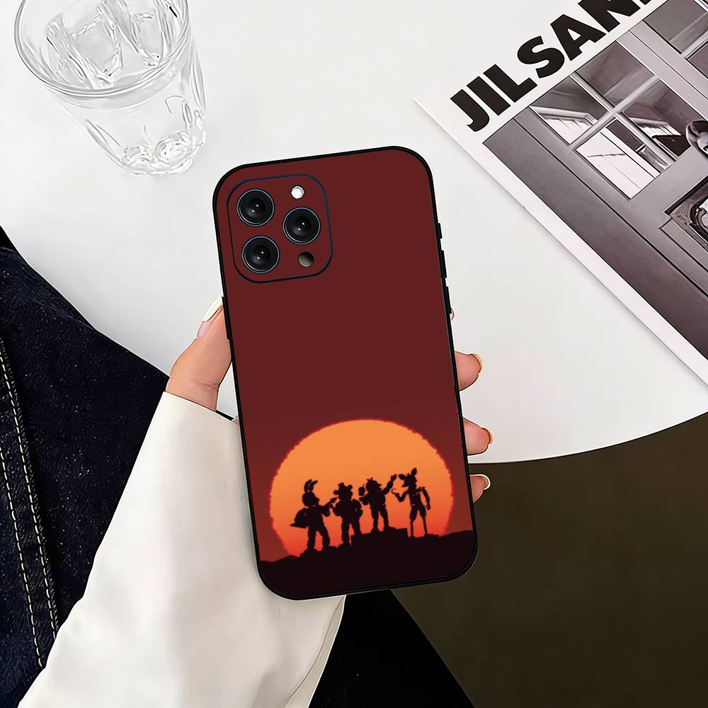 

F-Five N-Nights at Freddy s FNAF Чехол для телефона Силиконовый Мягкий Для IPhone 17 16 15 14 13 12 11 X XR Plus Pro Max Plus iPhone16e