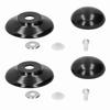 2Pcs Pot Lid Knob with Screws Universal Pan Cover Handle Accessory for Kitchen Cookware