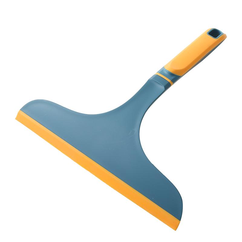 

1 шт. Многоцелевой силиконовый скребок для мытья окон, бытовой инструмент для чистки стекол, ванной, кухни, пола, маленький скребок 1PCS синий