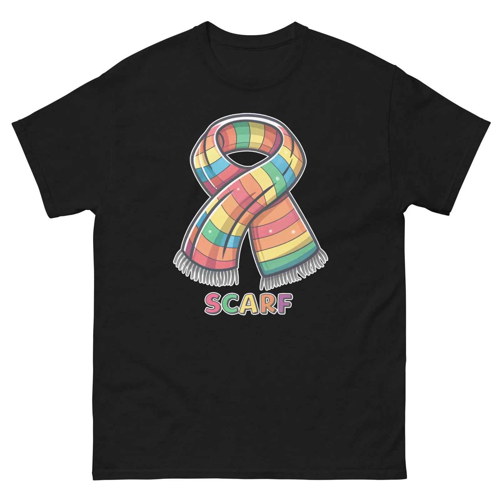 

Scarf Popular Illustration Object T-Shirt L