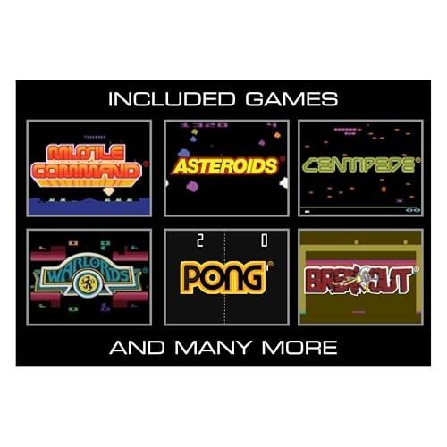 My Arcade Atari Pocket: Portable Video Game System with 100 Games, 2.75-inch Color Display, Ergonomic Design