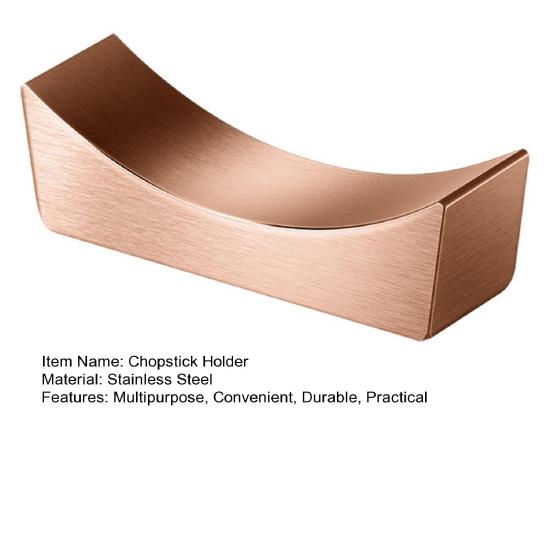 Držák na hůlky Nerezový držák na příbory Odkládací stolek na hůlky Víceúčelový kuchyňský organizér pro domácnost