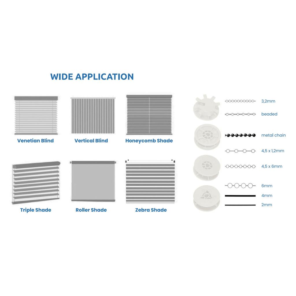 ZigBee Smart Electric Curtain Motor with Remote & App Control