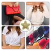 100Pcs Star Cloth Applique Exquisite Colorful Iron on Patches for Garments Crafts Clothing Accessories Star Pattern Patch
