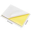 Neu 25 Blatt A4 Weiß Selbstklebender Aufkleber Etikett Matte Oberfläche Papierblatt Für Laser Tintenstrahldrucker Papier