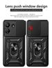 For Xiaomi Poco C65 Case Slide Camera Lens Armor Funda For Poxo Poko Pocco Little C65 C 65 4G Magnetic Holder Ring Protect Cover