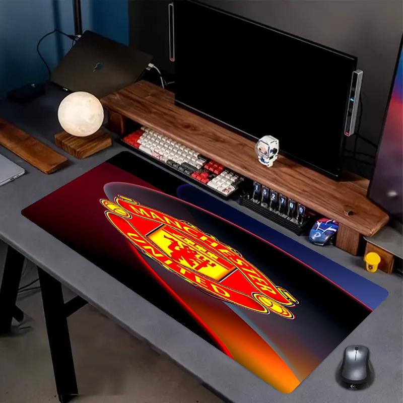 Football United F.C Print Mouse Pad, Anti‑Slip Desktop Keyboard Mat, for PC Laptop Gaming Working Daily Use, Cool Festival Surprise Gift