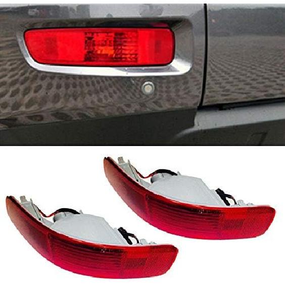 For MITSUBISHI OUTLANDER MK2 2006-2012 Rear Tail Fog Light Lamp Reflector Left/Right Rear Bumper Tail Fog Light Reflector Left/Right Fits For