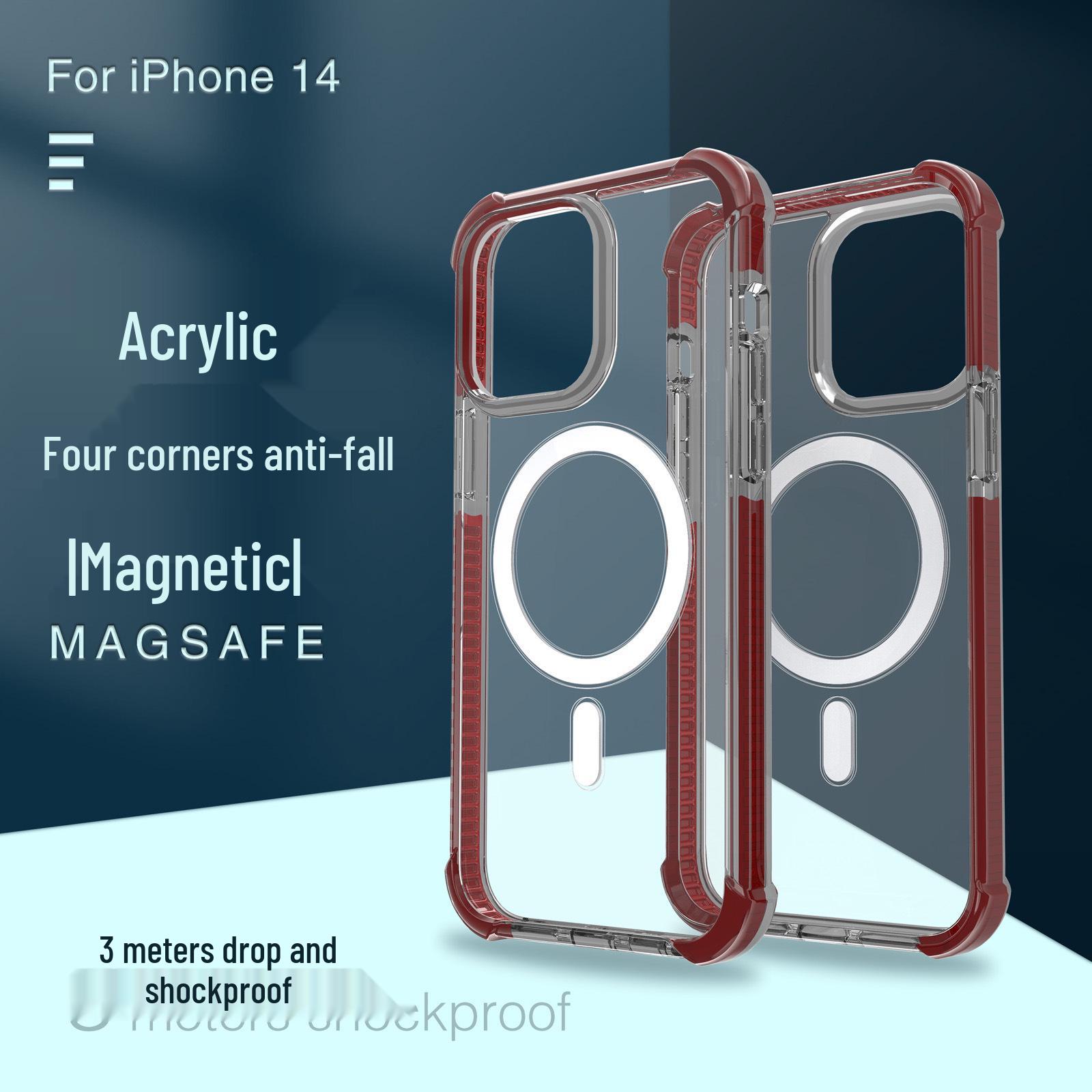 

Apple 15 Pro Max Rugged Case for 14/16 Compatible with MagSafe and Wireless Charging 17 Pro