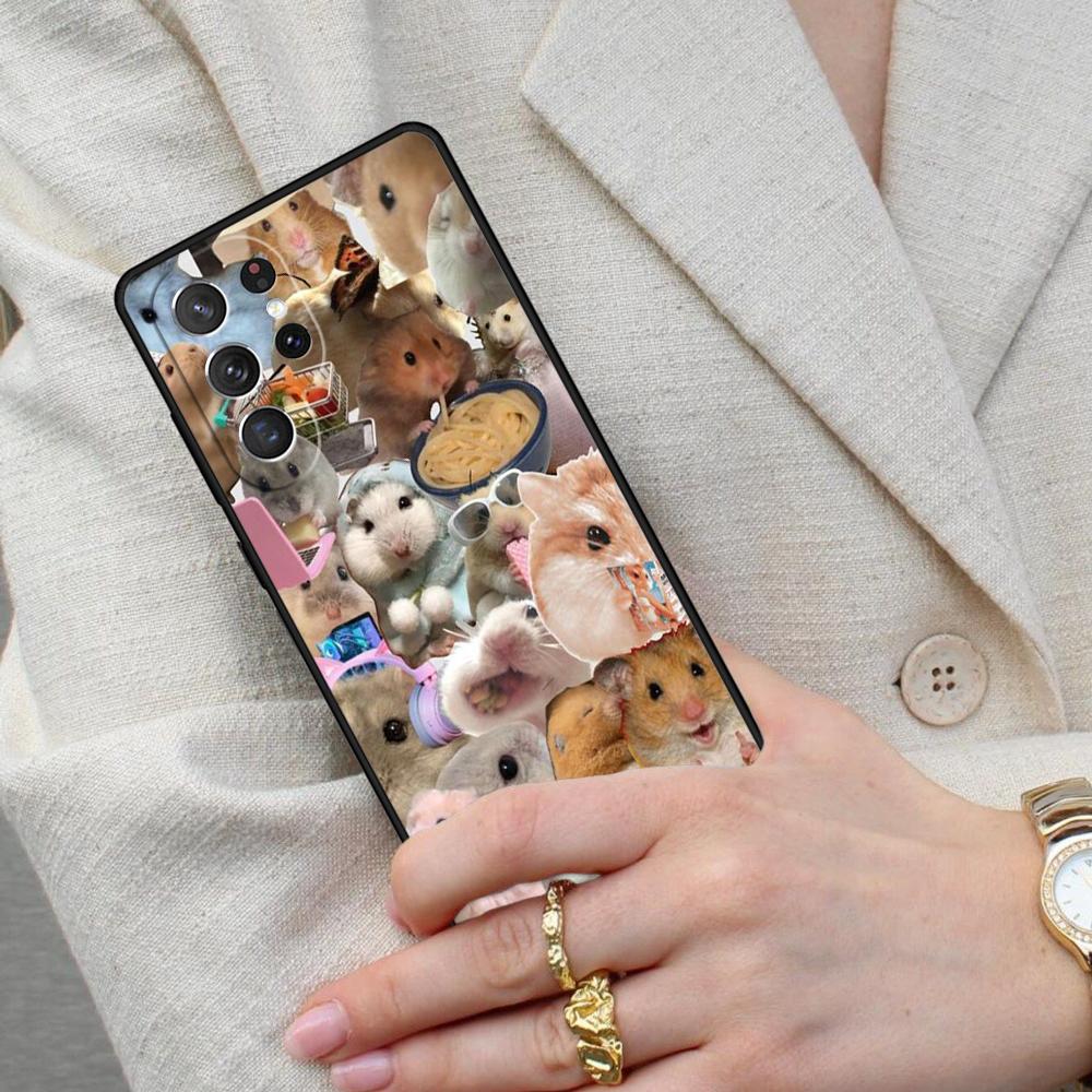 Hamster Guinea Pig Cell Phone Case for Samsung Galaxy S26 Ultra S25 S24 S23 S22 S21 S20 Note10 Cover