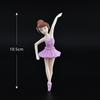 Ballet Girl Plastic HandicraftsKeychains Accessories Micro-landscapesMoss Ornaments Gifts