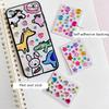 3 Sheets/Set Mini Size Acrylic Crystal Gem Diamond Sticker for Kids Handmade DIY 3D Rhinestone Decoration