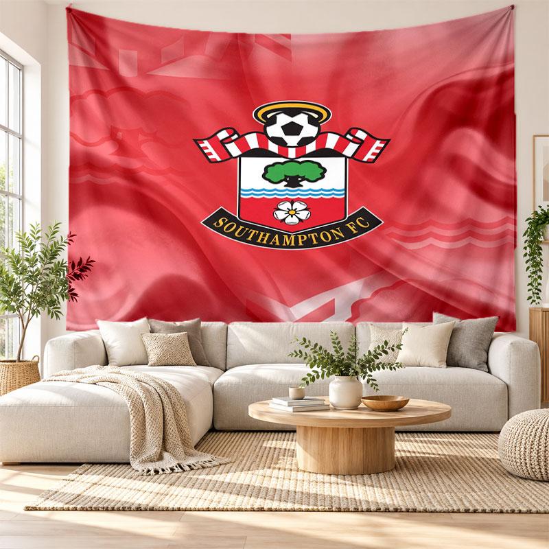 Arazzo da Parete Southampton, Appeso da Parete in Tessuto Morbido, Sfondo Decorativo per Camera da Letto Arte da Parete per la Casa