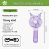 Q Meng Series Handheld Cartoon Cute Pet Mini Fan – Portable, Cooling Gift