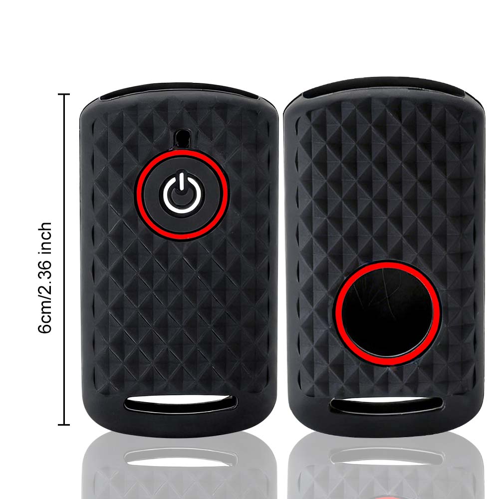 Voor Yamaha Xmax 125 250 309 300 400 Tricity Nmax 125 Tmax Tech Max Siliconen Afstandsbediening Sleutelhoesje Sleutel Sleutelhanger